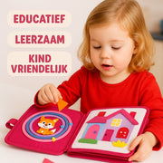 Speelgoed - Speelgoed 1 Jaar Meisje - Montessori Activiteitenboek - Kleur Roze - Montessori Speelgoed - Educatief Speelgoed 1 Jaar - Educatief Speelgoed - Educatief Speelgoed 3 Jaar - Ik Leer - Speelgoed 2 Jaar
