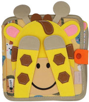 Montessori Activiteitenboekje Giraffe - Sensorisch Speelgoed - Extra Dik - Busy Board - Educatief Speelgoed - Montessori - Speelgoed - Inclusief Tas - Leeftijd 2 tot 7 Jaar