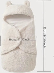 Teddy bear wikkel deken / inbaker deken