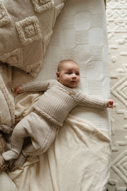 Bruin baby pakje 3 delig setje