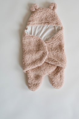 Teddy wikkel deken/ inbaker deken