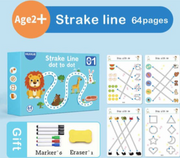 Linebook Teken Oefenkaart