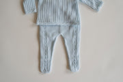 3 delig baby setje blauw herfst/winter
