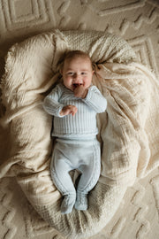 3 delig baby setje blauw herfst/winter